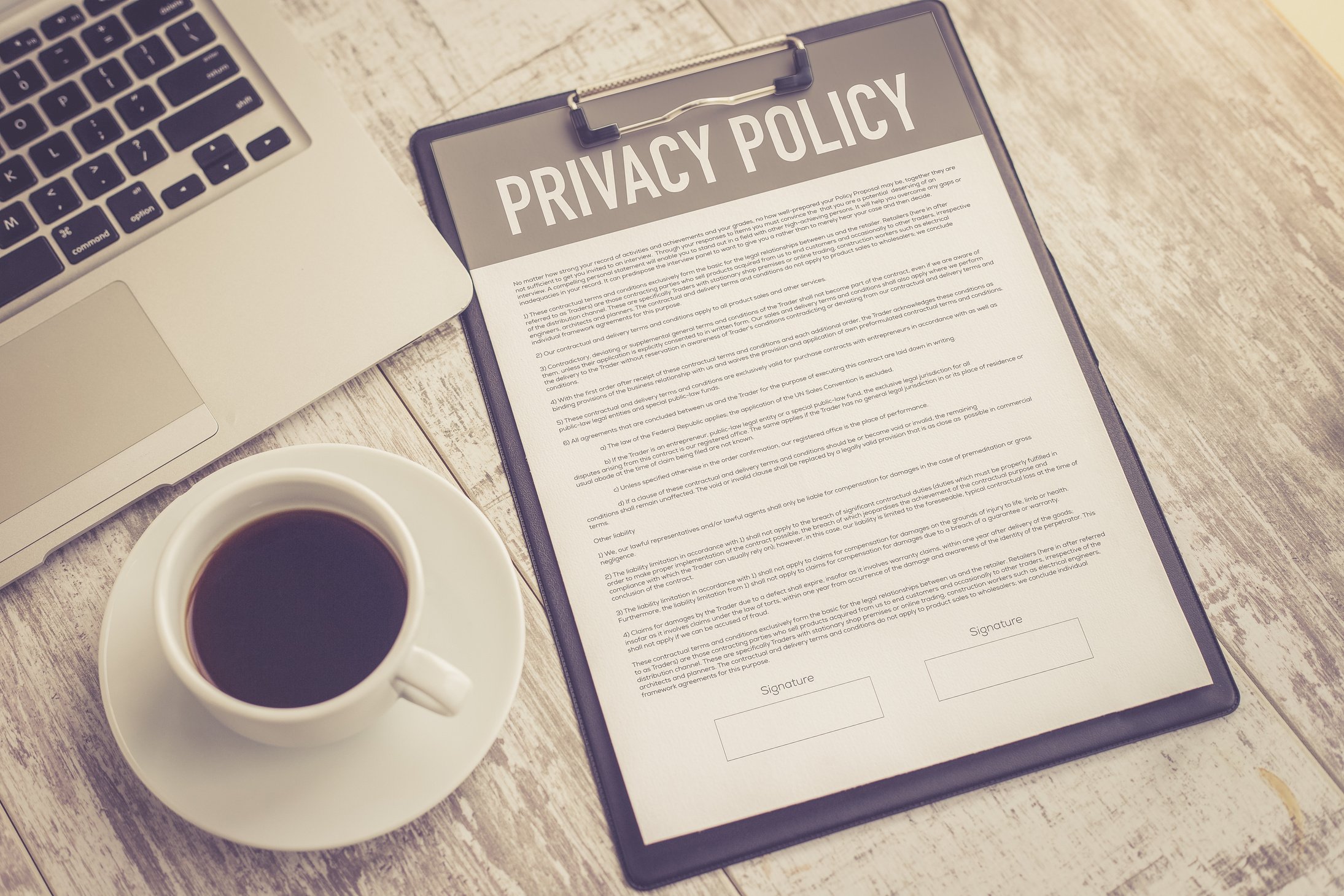 PRIVACY POLICY CONCEPT